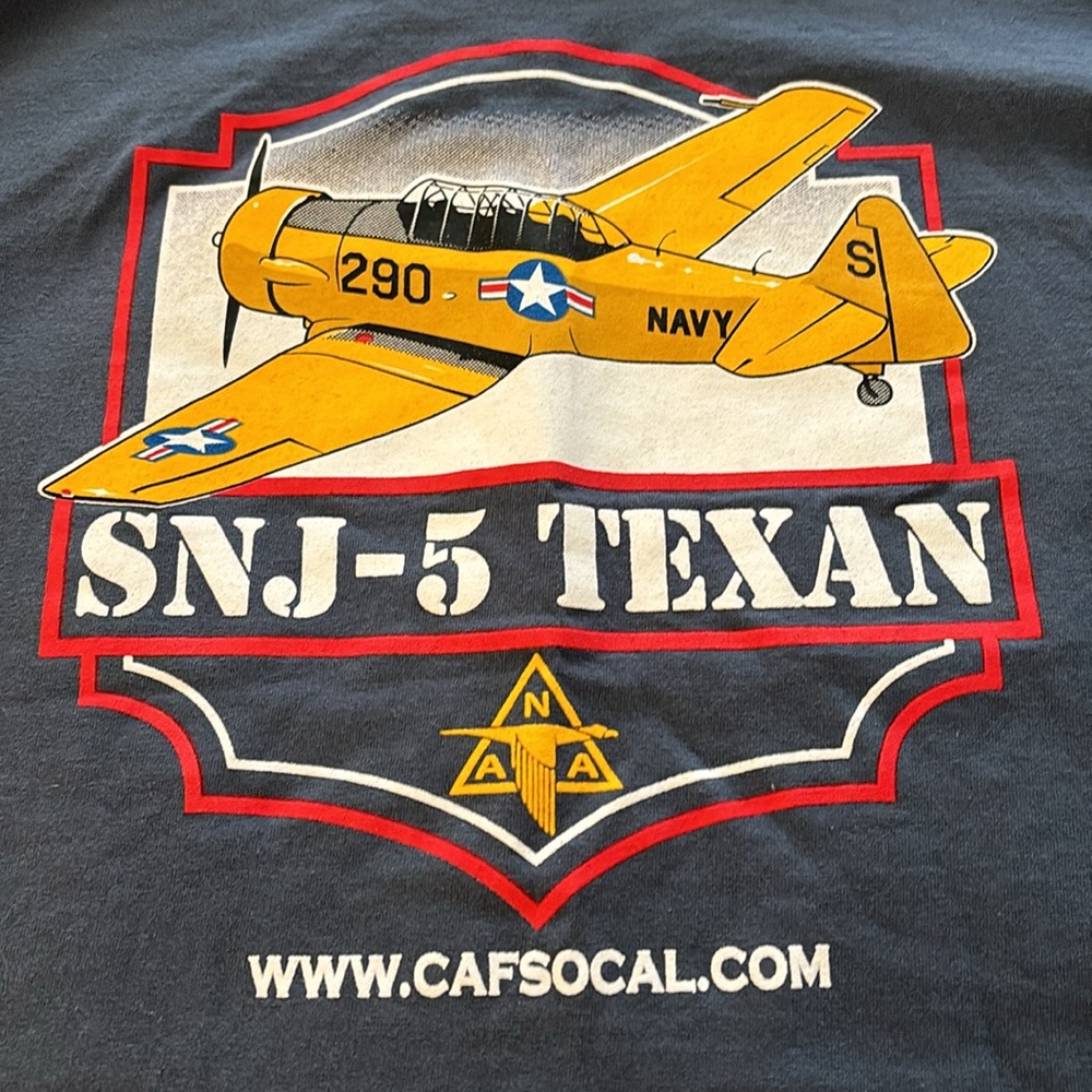 Commemorative Air Force SNJ-5 TEXAN Unisex Shirt XXL